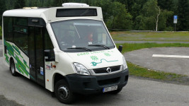 bus 2019-07 Smědava - elektrobus - 2